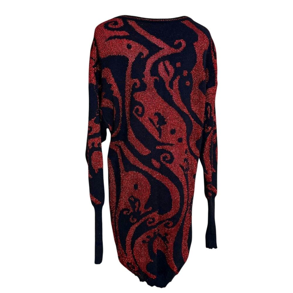 MONDI Vintage Wool Blend Sweater Dress Sz M Made in Germany Breathable Material - Picture 8 of 14